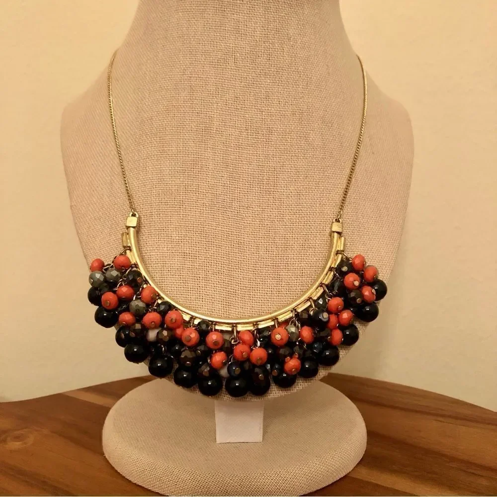 The Limited | Cluster Bead Necklace | 18” Adjustable